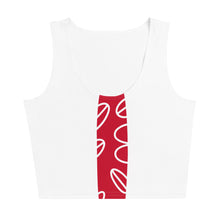 Load image into Gallery viewer, FUN - Red & White Crop Top