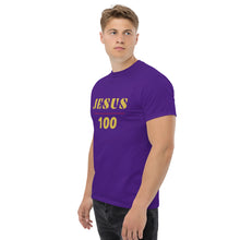 Load image into Gallery viewer, JESUS 100 Men's Classic tee - Purple