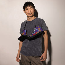 Load image into Gallery viewer, JESUS 100 - Men’s high top canvas shoes - Indigo