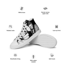 Load image into Gallery viewer, HOPE & FAITH - Men’s high top canvas shoes
