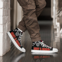 Load image into Gallery viewer, GRIT & GRIND - Men’s high top canvas shoes