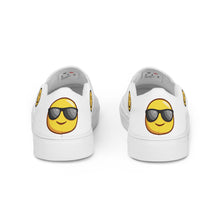 Load image into Gallery viewer, FUN - Men’s slip-on canvas shoes - White