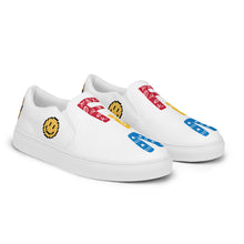 Load image into Gallery viewer, FUN - Men’s slip-on canvas shoes - White