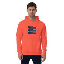 Load image into Gallery viewer, BELIEVE - Unisex eco raglan hoodie - ORANGE