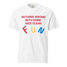 Load image into Gallery viewer, FUN - Unisex garment-dyed heavyweight t-shirt - White