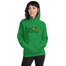 Load image into Gallery viewer, WATCH GOD - Unisex Hoodie - Green - Black Text