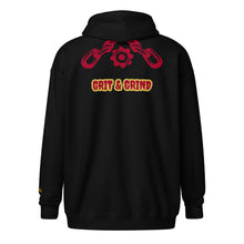Load image into Gallery viewer, GRIT & GRIND Unisex heavy blend zip hoodie