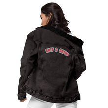 Load image into Gallery viewer, GRIT & GRIND - Unisex denim sherpa jacket