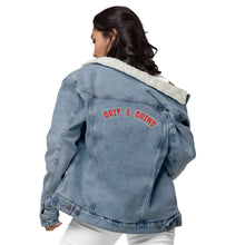 Load image into Gallery viewer, GRIT & GRIND - Unisex denim sherpa jacket