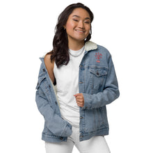 Load image into Gallery viewer, GRIT & GRIND - Unisex denim sherpa jacket