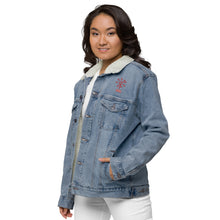 Load image into Gallery viewer, GRIT & GRIND - Unisex denim sherpa jacket