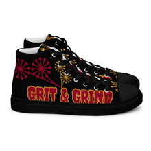 Load image into Gallery viewer, GRIT & GRIND - Women’s high top canvas shoes