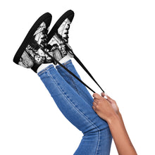 Load image into Gallery viewer, HOPE & FAITH - Women’s high top canvas shoes