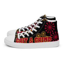 Load image into Gallery viewer, GRIT & GRIND - Women’s high top canvas shoes