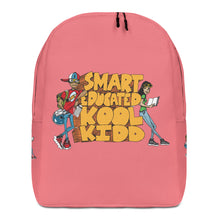 Load image into Gallery viewer, Smart Educated Kool Kidd Minimalist Backpack - pink