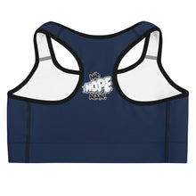Load image into Gallery viewer, NOPE - Sports bra - Navy - outline black