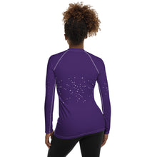 Load image into Gallery viewer, WAIT THERE'S MORE - Women's Rash Guard -Purple
