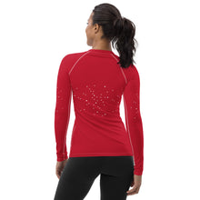 Load image into Gallery viewer, WAIT THERE'S MORE - Women's Rash Guard - Red
