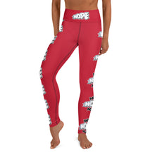 Load image into Gallery viewer, Women's Nope & Nope Again Yoga Leggings-Red
