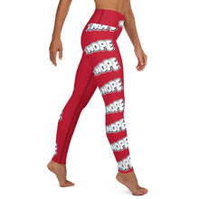 Load image into Gallery viewer, Women's Nope & Nope Again Yoga Leggings-Red