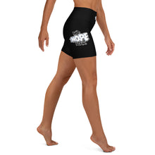 Load image into Gallery viewer, Woman's Nope & Nope Again Yoga Shorts-Black