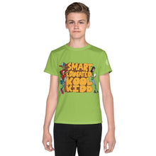 Load image into Gallery viewer, Smart Educated Kool Kidd Youth crew neck t-shirt-Green