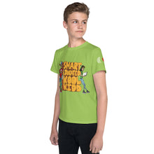 Load image into Gallery viewer, Smart Educated Kool Kidd Youth crew neck t-shirt-Green