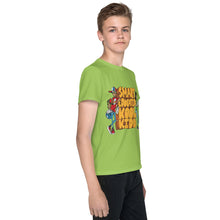 Load image into Gallery viewer, Smart Educated Kool Kidd Youth crew neck t-shirt-Green