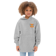 Load image into Gallery viewer, REACH FOR THE SKY - Kids fleece hoodie - Yellow text