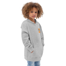Load image into Gallery viewer, REACH FOR THE SKY - Kids fleece hoodie - Yellow text