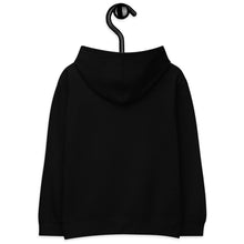 Load image into Gallery viewer, KING JESUS Kids fleece hoodie - Black / White text