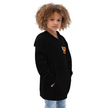 Load image into Gallery viewer, REACH FOR THE SKY - Kids fleece hoodie - Yellow text