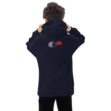 Load image into Gallery viewer, KING JESUS Kids fleece hoodie - Red Text