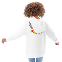 Load image into Gallery viewer, REACH FOR THE SKY - Kids fleece hoodie - Yellow text