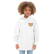 Load image into Gallery viewer, REACH FOR THE SKY - Kids fleece hoodie - Yellow text