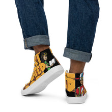 Load image into Gallery viewer, KOOL KIDD - Men’s high top canvas shoes - Black