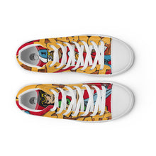 Load image into Gallery viewer, KOOL KIDD - Men’s high top canvas shoes - Red