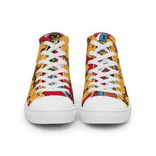 Load image into Gallery viewer, KOOL KIDD - Men’s high top canvas shoes - Red