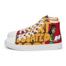 Load image into Gallery viewer, KOOL KIDD - Men’s high top canvas shoes - Red
