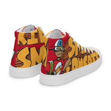 Load image into Gallery viewer, KOOL KIDD - Men’s high top canvas shoes - Red