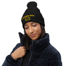 Load image into Gallery viewer, KING JESUS UNISEX - Pom pom beanie