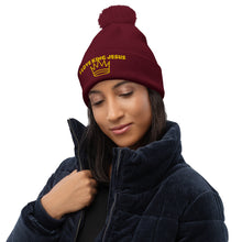 Load image into Gallery viewer, KING JESUS UNISEX - Pom pom beanie