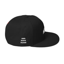 Load image into Gallery viewer, Mens Nope Snapback Hat-Black/Red&Black