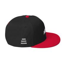Load image into Gallery viewer, Mens Nope Snapback Hat-Black/Red&Black