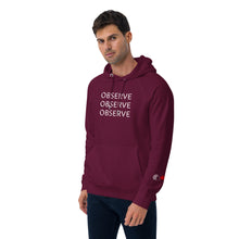 Load image into Gallery viewer, Observe - Unisex eco raglan hoodie