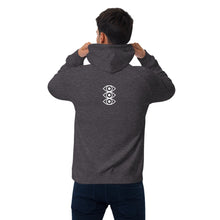Load image into Gallery viewer, Observe - Unisex eco raglan hoodie