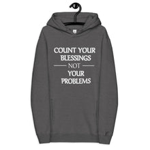 Load image into Gallery viewer, COUNT YOUR BLESSINGS Unisex fashion hoodie