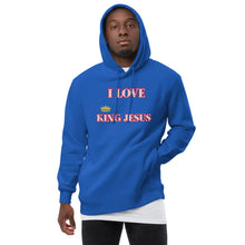 Load image into Gallery viewer, KING JESUS Unisex fashion hoodie - Royal Blue