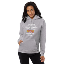 Load image into Gallery viewer, Nothing Can Stop Me Women's fleece hoodie