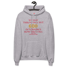 Load image into Gallery viewer, GOD Unisex fleece hoodie